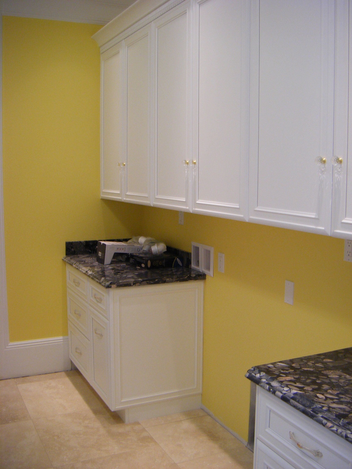 American Matt White Kitchen and Walk-in Closet Project