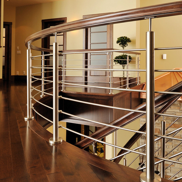 304 or 316s.s Rod Railing System Stainless Steel Railing Design