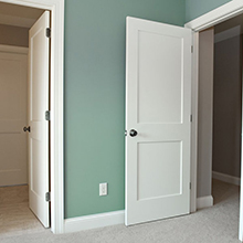 High quality interior single swing wood door 