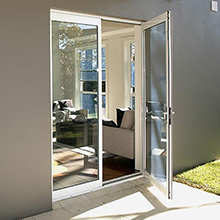 Nice design soundproof aluminum doors exterior