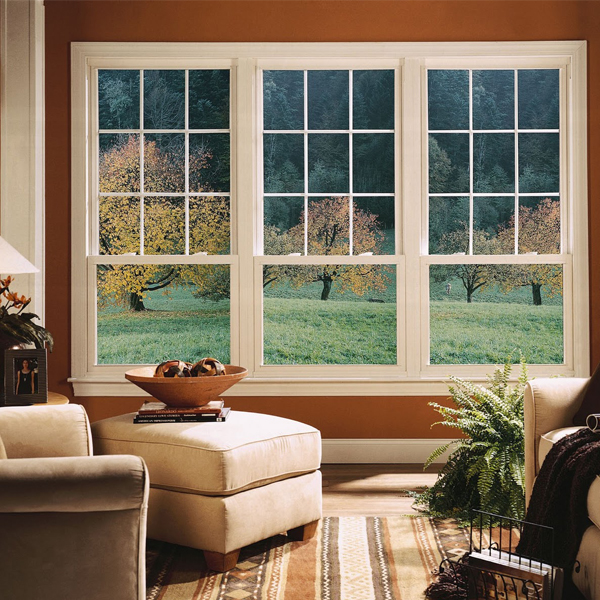 Wholesale tempered glass single hung windows